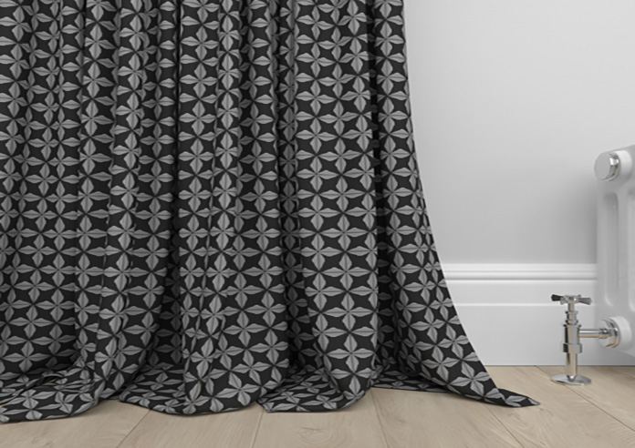 Hexgem, Onyx - Made to Measure Curtains - Image 6